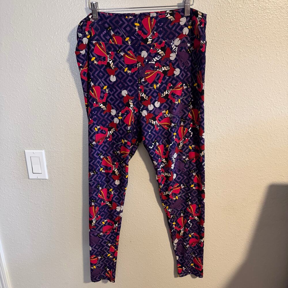 Lularoe Disney Collection Captain Hook Peter Pan Leggings TC2
